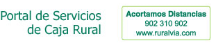 Portal de Servicios de Caja Rural. Acortamos distancias. 902310902. www.ruralvia.com
